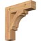 Ekena Millwork Merced Block Smooth Bracket, Western Red Cedar, 3 1/2"W x 16"D x 16"H BKT04X16X16MRC05SWR - alternate 1